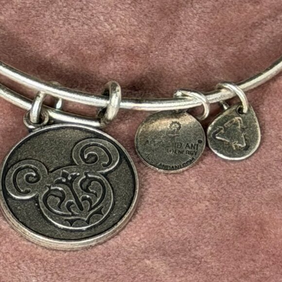 Alex and Ani Disney Mickey Mouse Expandable Bangle Bracelet - Picture 7 of 9